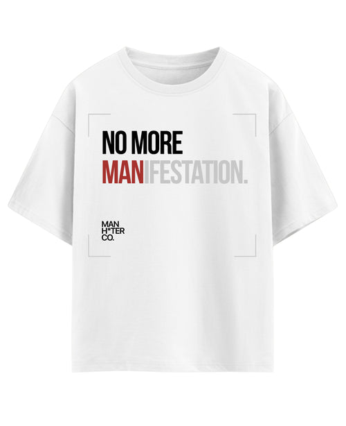 White Oversized T-shirt Front Design